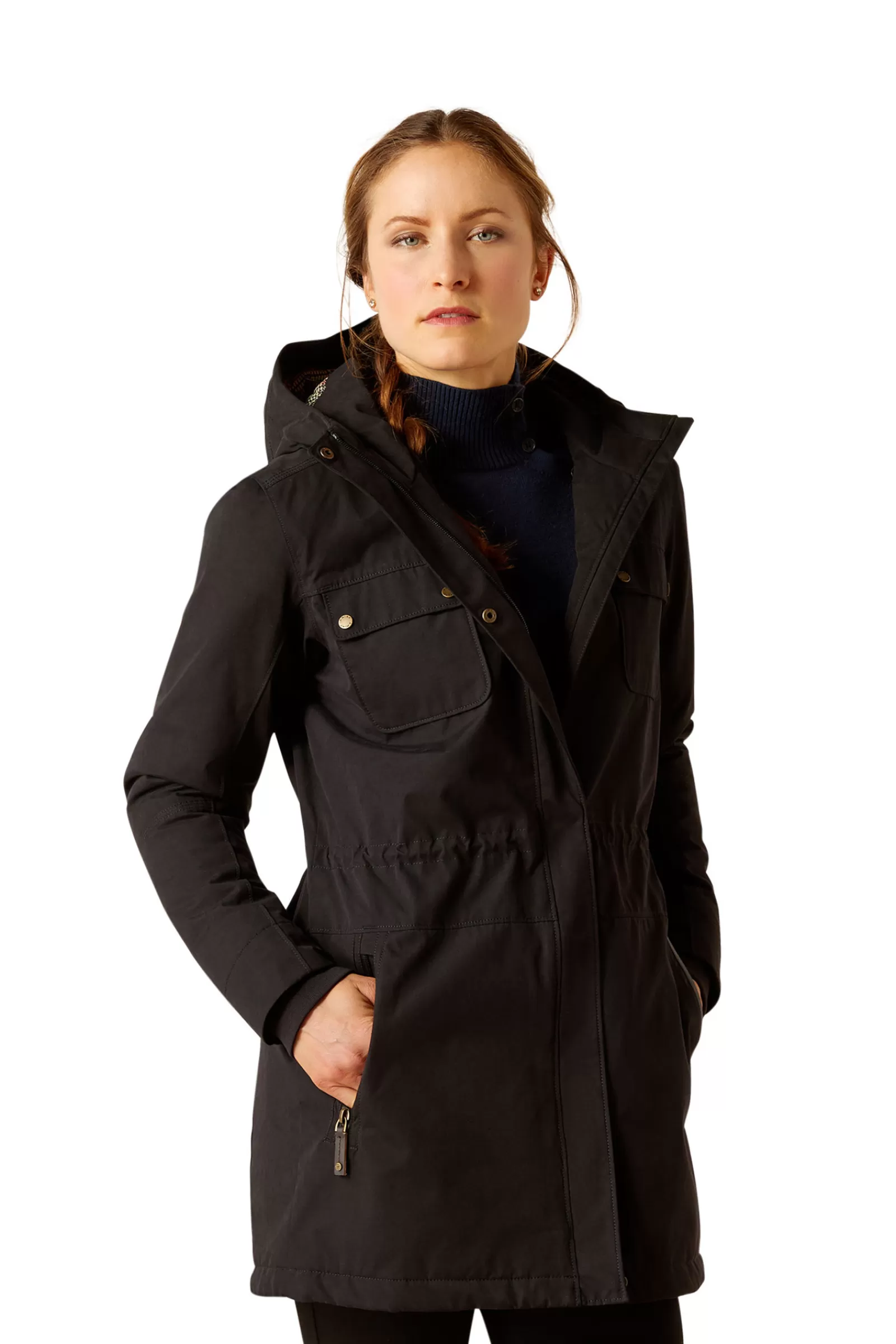 Cheap ariat Argentium Naisten Eristetty Parka Black