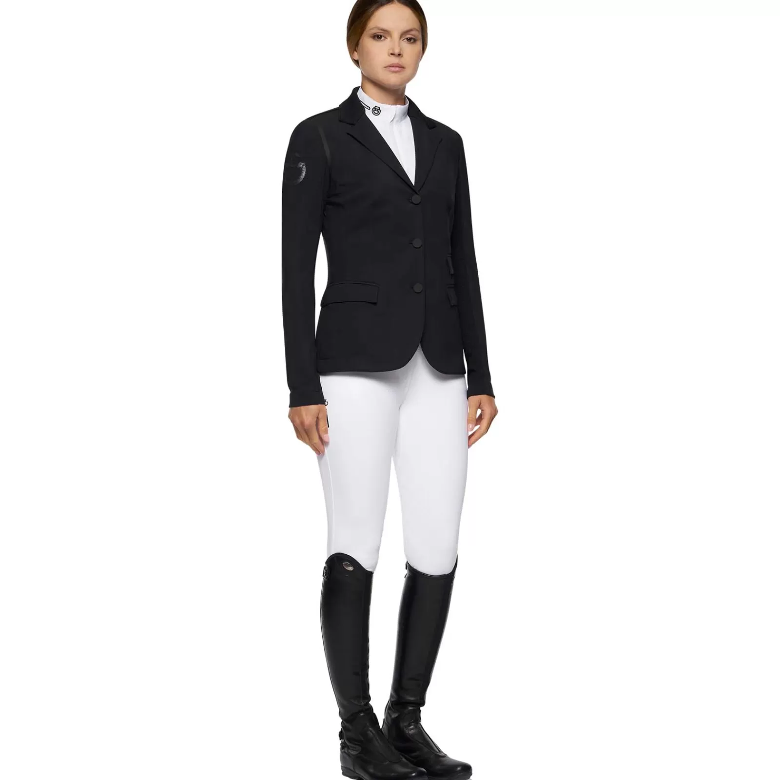 Online cavalleriatoscana Cavalleria Toscana R-Evo Light Tech Knit Women'S Show Jacket Black