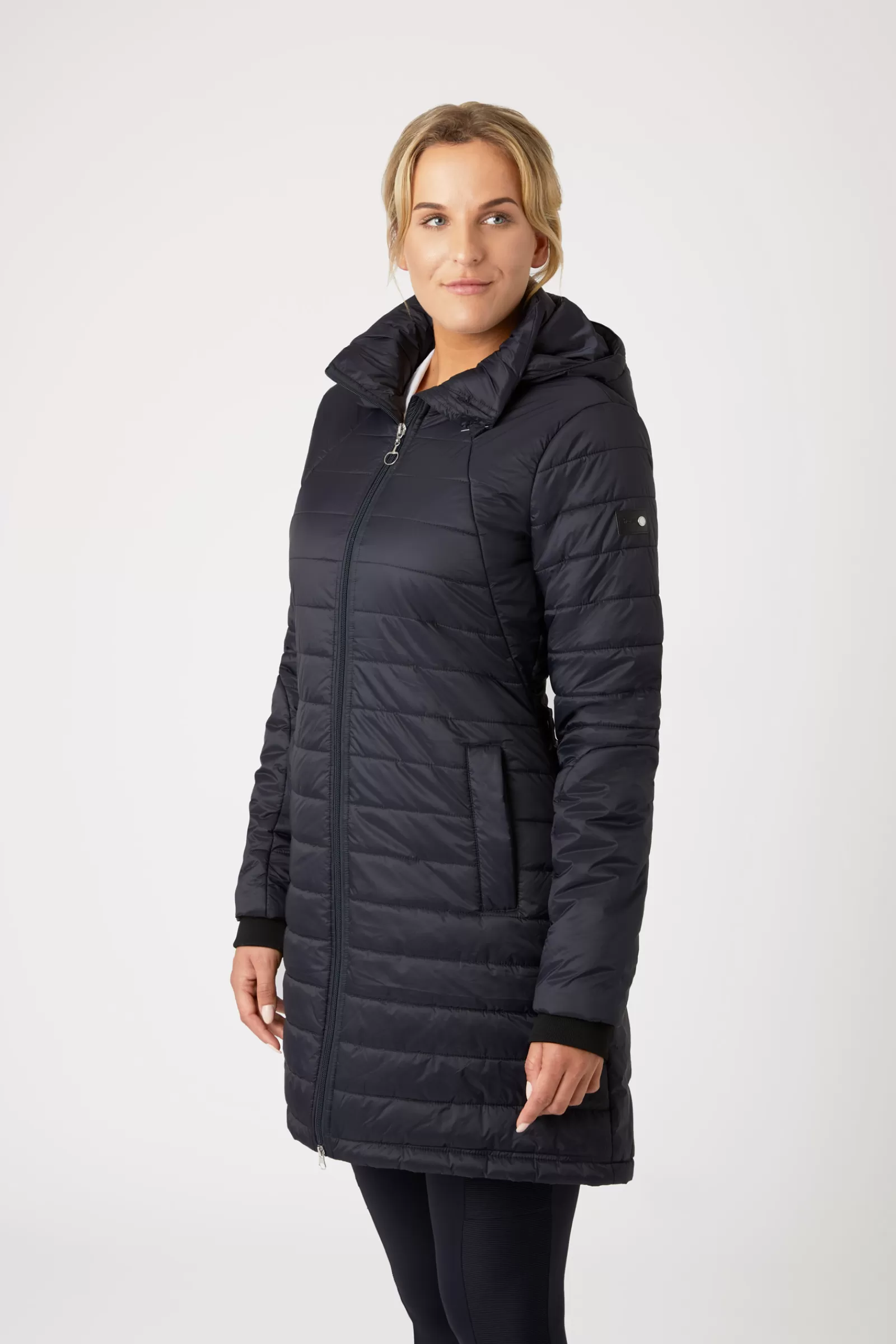 Cheap * Charlotte Naisten Pitka Ratsastustakki Dark Navy