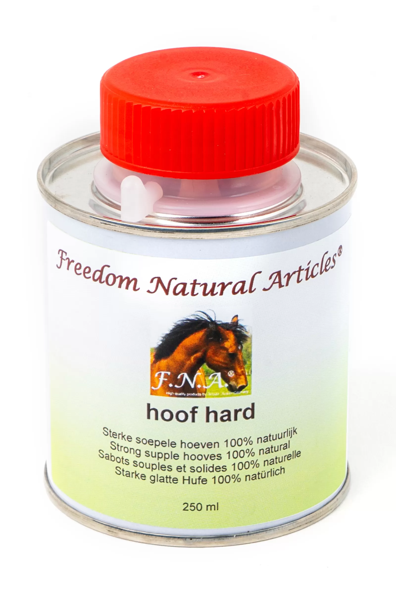 fna F.N.A. Hoof Hard Kavioiden Kovettaja, 250 Ml White/Red New