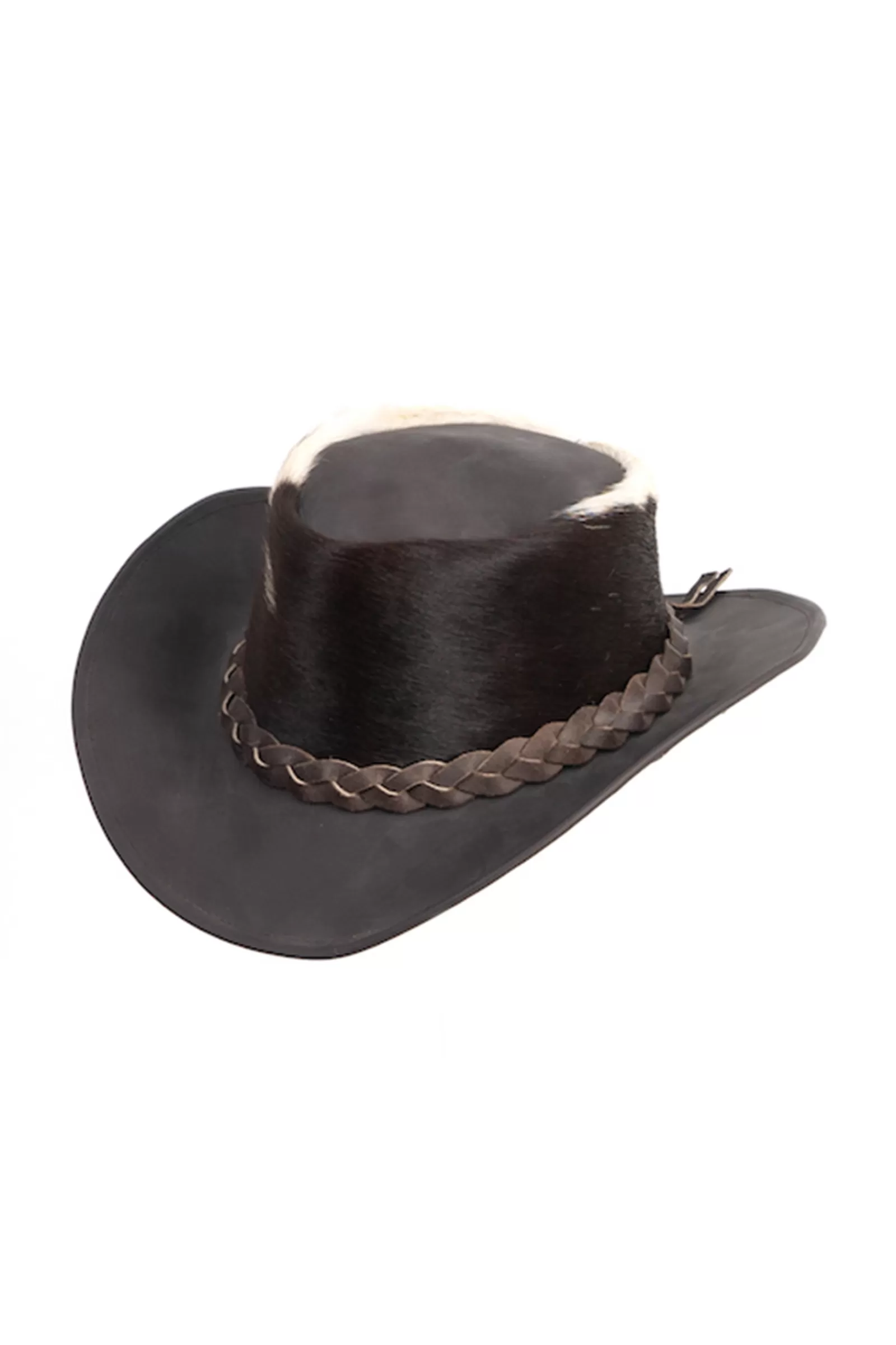 New fra F.R.A. Faria Cowboyhattu, Nahkaa Brown