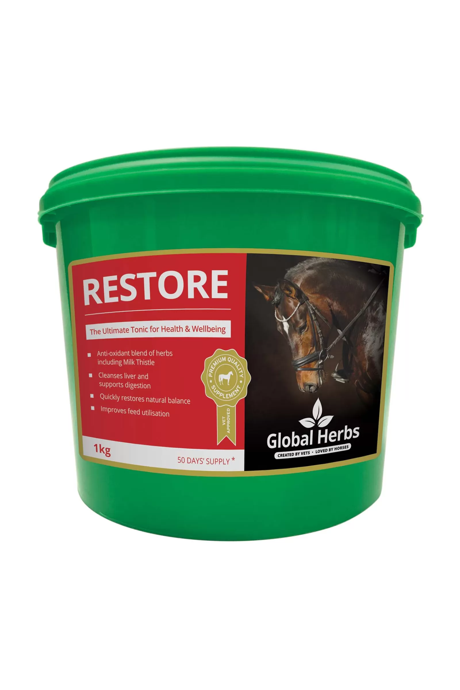 globalherbs Global Herbs Restore, 1 Kg Ei Maaritelty Cheap