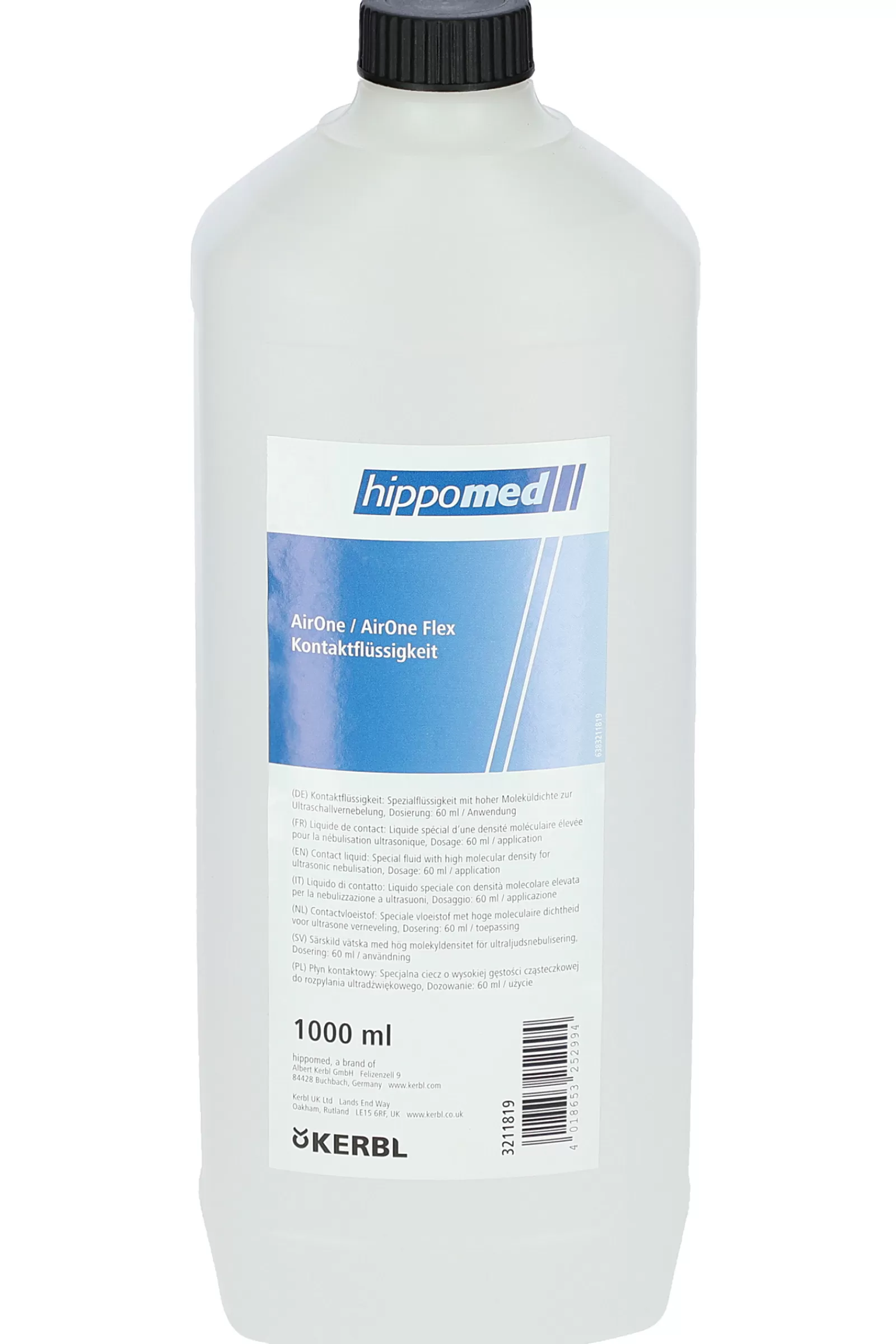 hippomed Liuos Airone Inhalaattoriin, 1000 Ml Wh/Ab Cheap