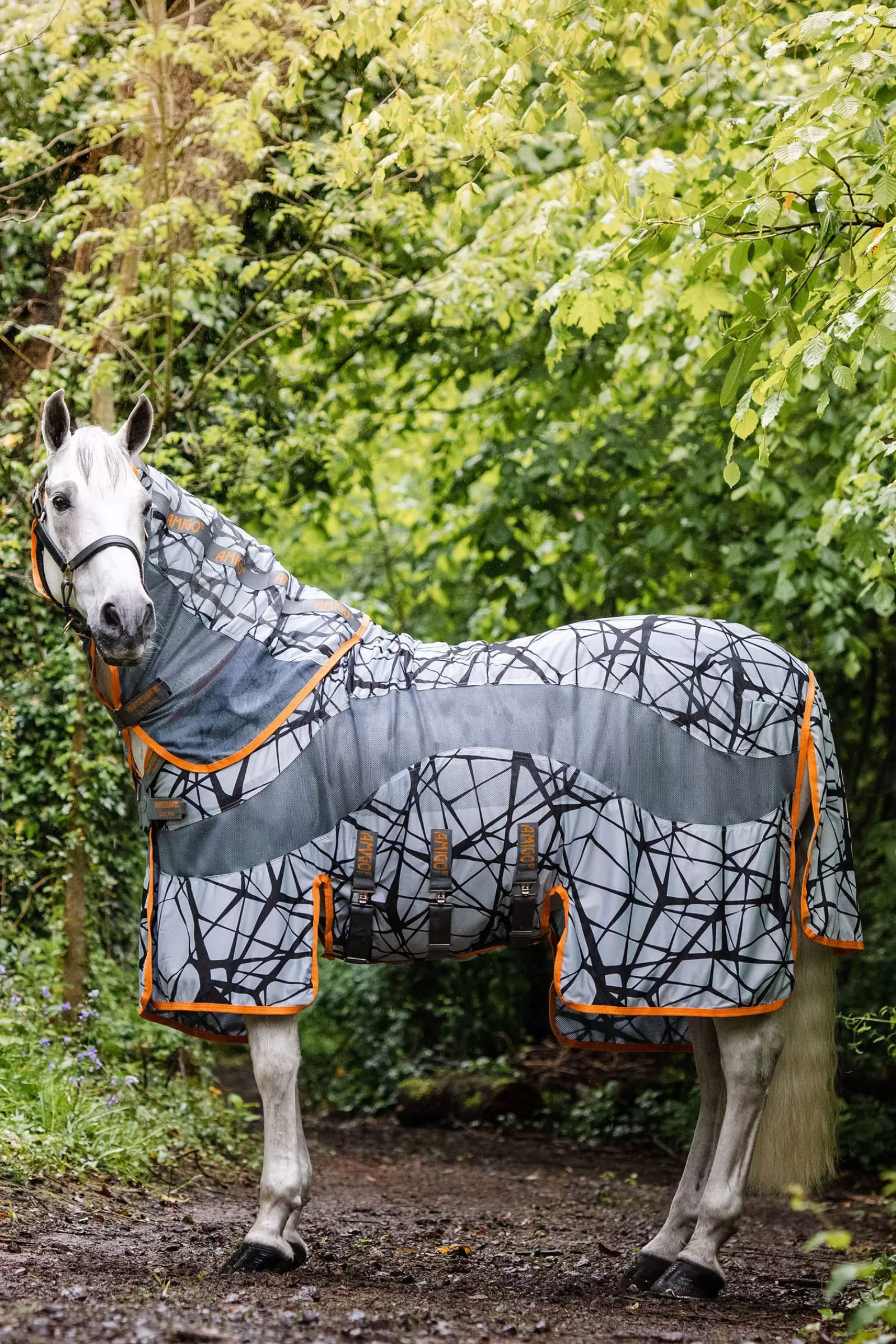 horseware Amigo Camofly Hyonteisloimi Grey/Orange Store