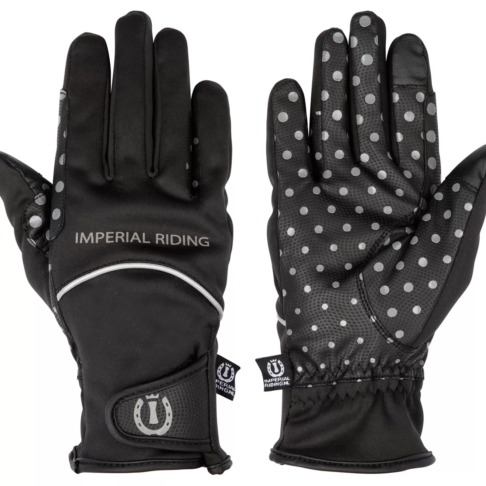 New imperialriding Imperial Riding Gloves Stay Warm Black