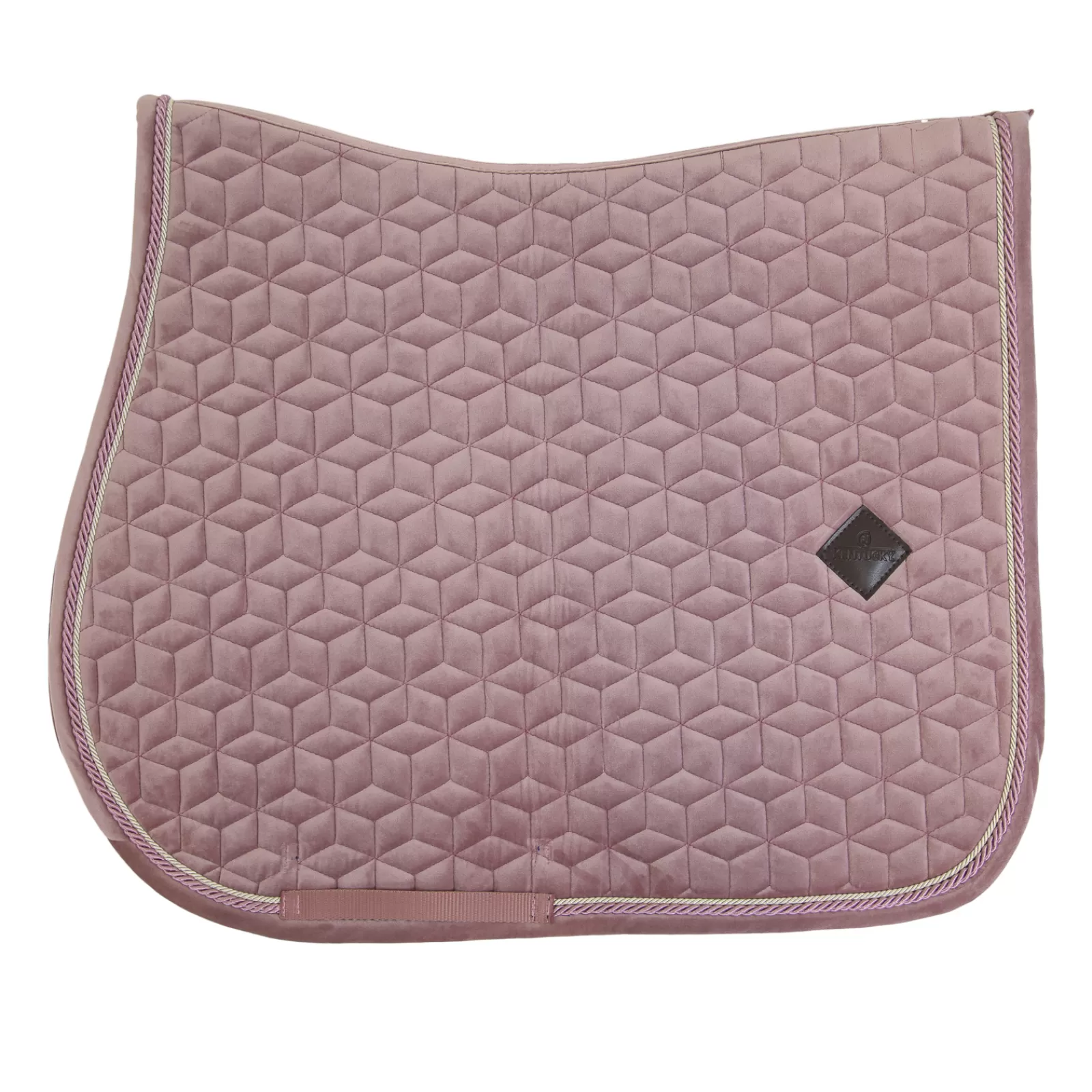 kentucky Horsewear Saddle Pad Velvet Jumping -Esteratsastussatulahuopa Aurora Pink Hot