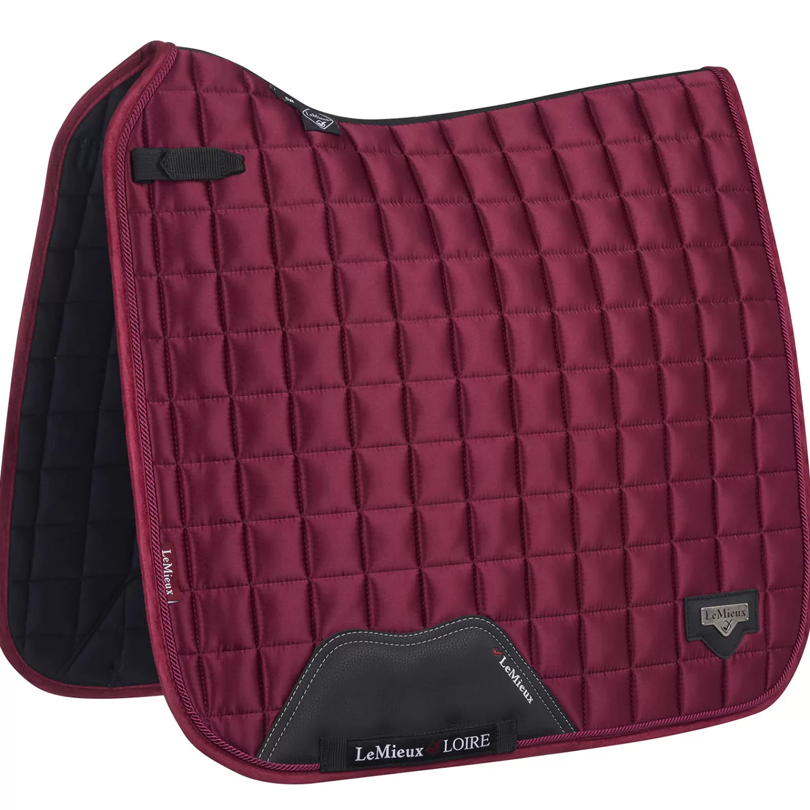 lemieux Loire Classic Dressage Pads Mulberry Red Discount