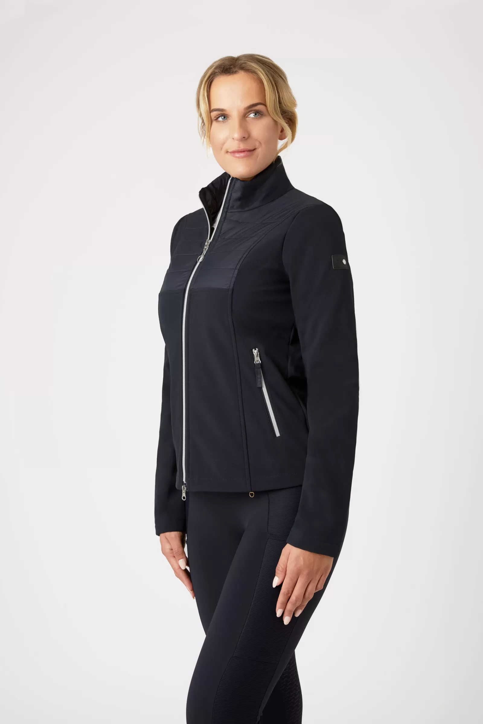 Fashion * Maeve Naisten Softshell Hybriditakki Dark Navy