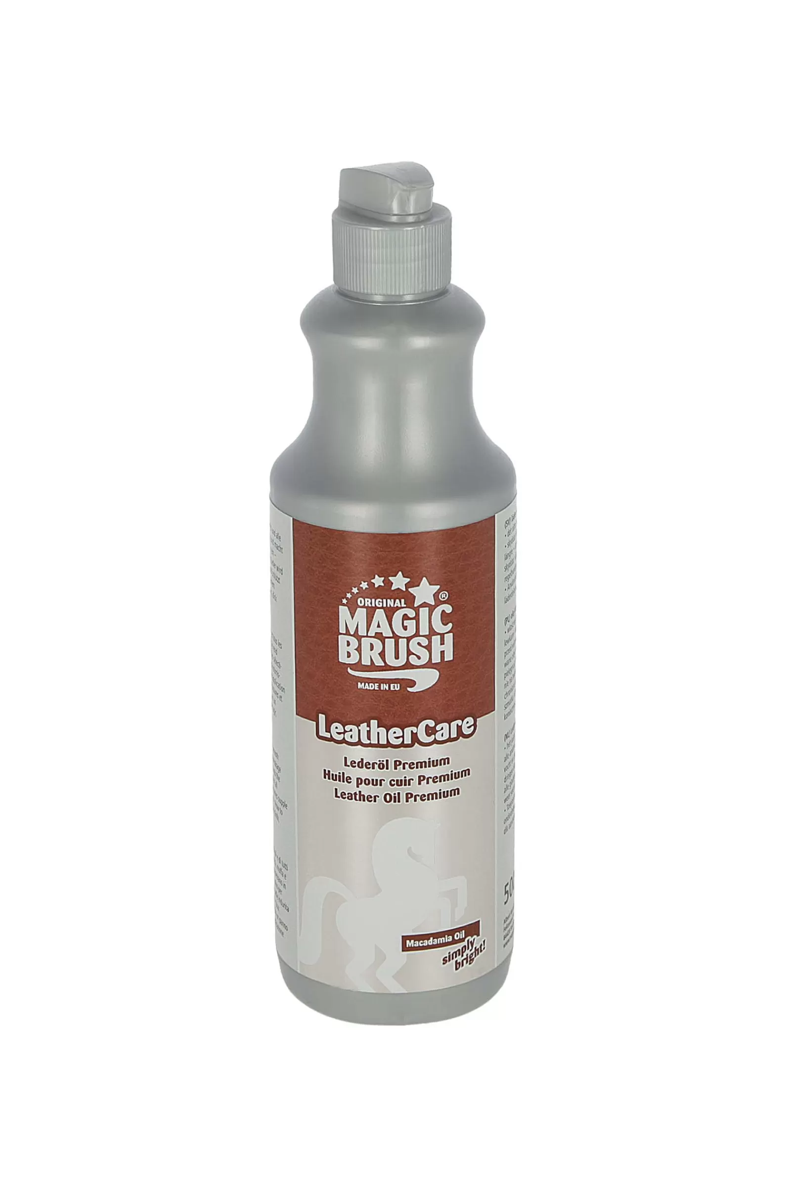 magicbrush Premium Nahkaoljy, 500 Ml Grey/Brown New