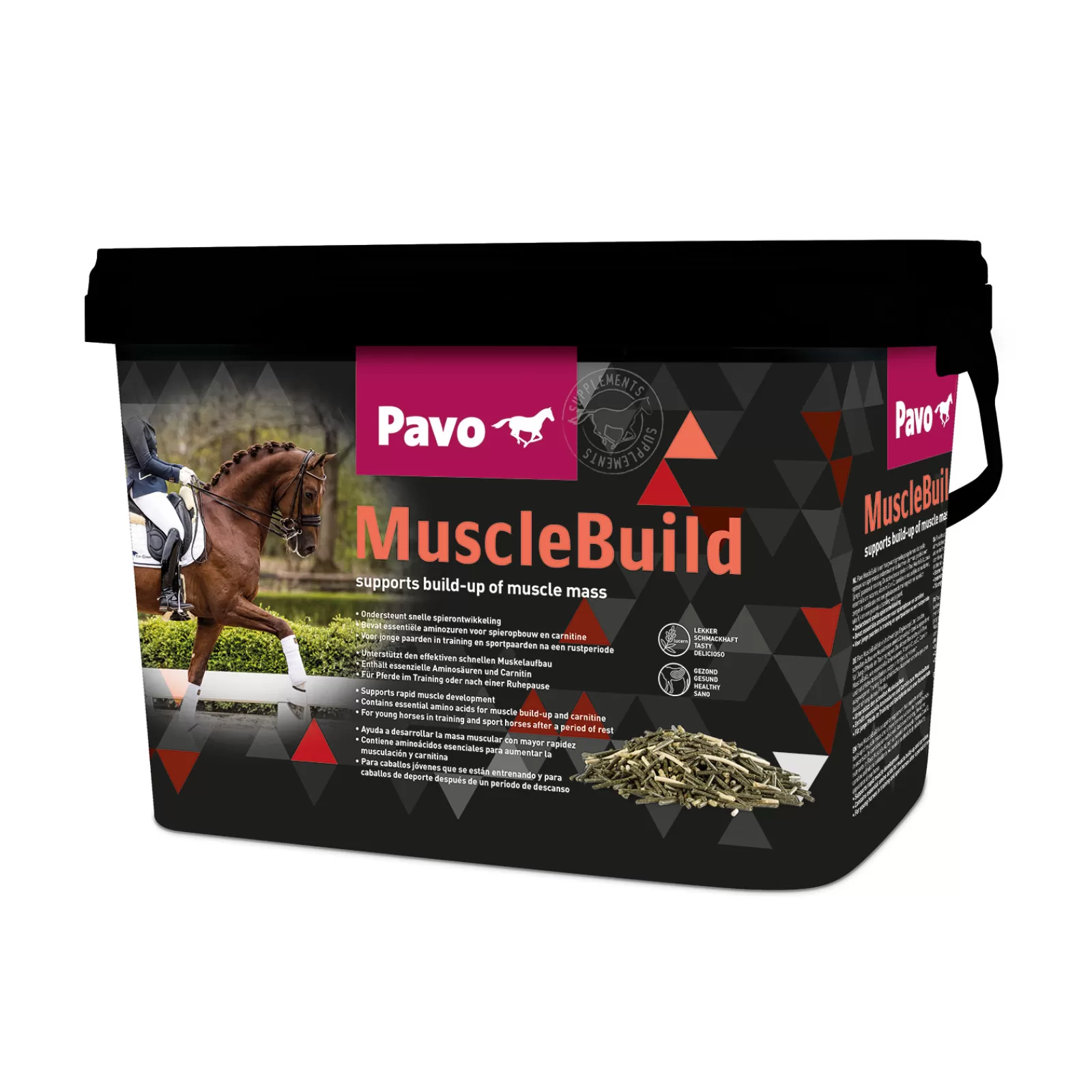 pavo Muscle Build, 3 Kg Ei Maaritelty Clearance