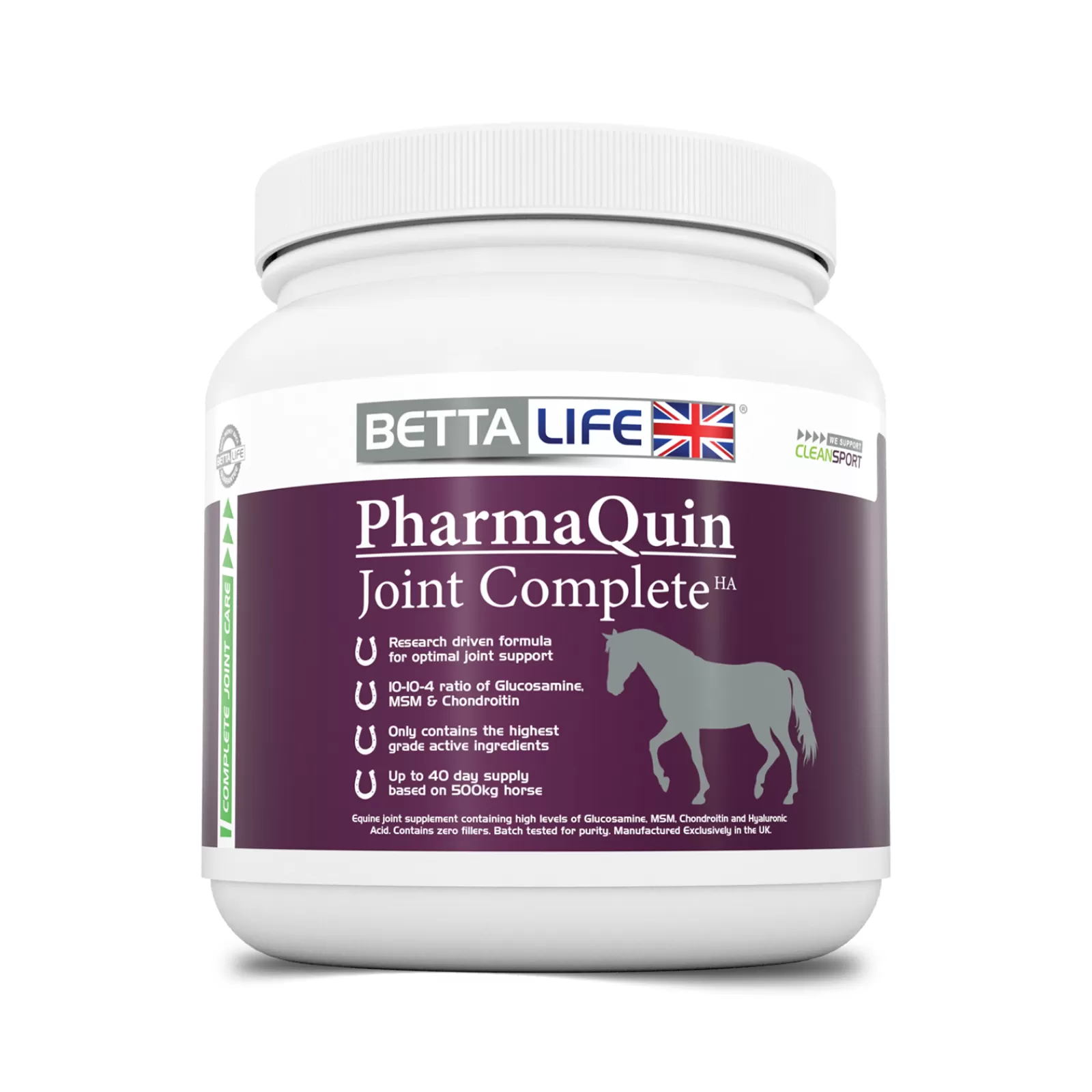 bettalife Pharmaquin Joint Complete Ha Equine Supplement, 400G Ei Maaritelty Online