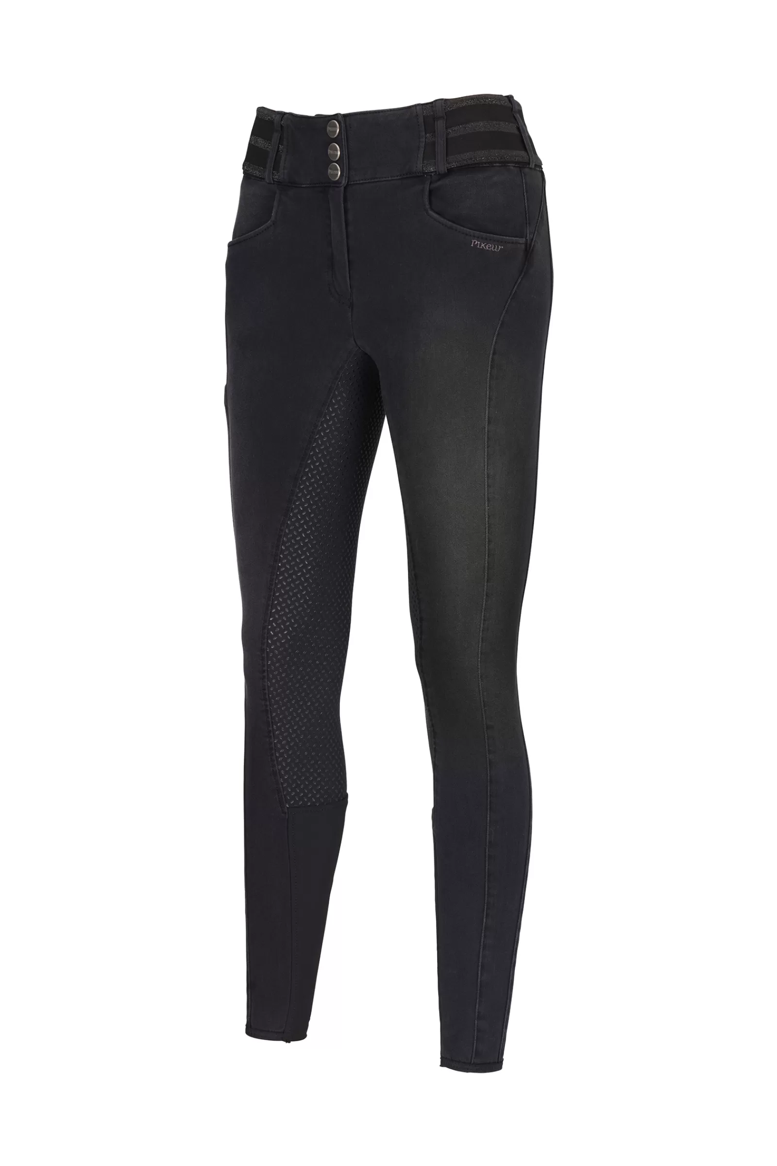 Outlet pikeur Candela Jeans Ratsastushousut Kokogripeilla Black