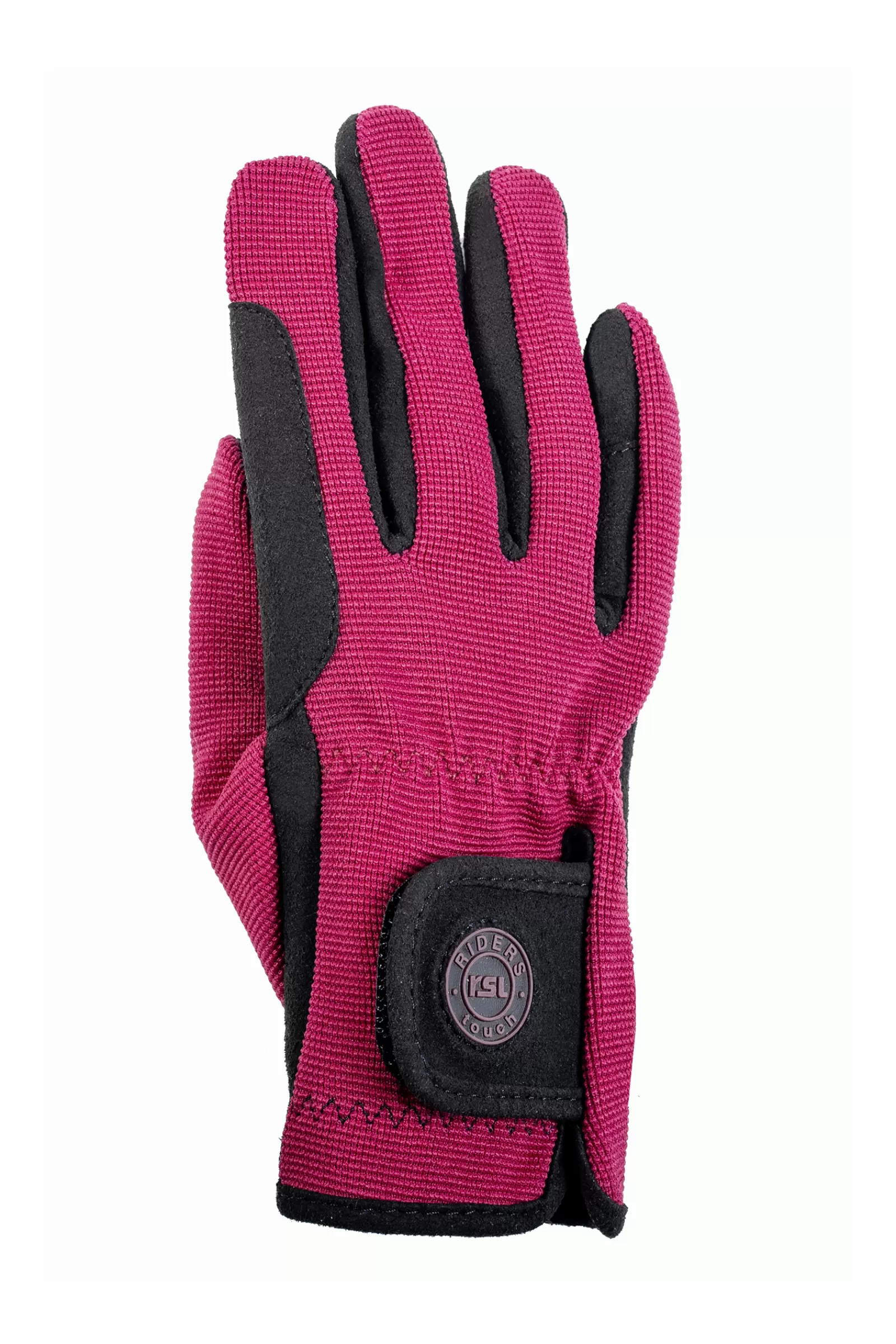 Outlet rsl Holly Kids' Riding Gloves Pink/Black