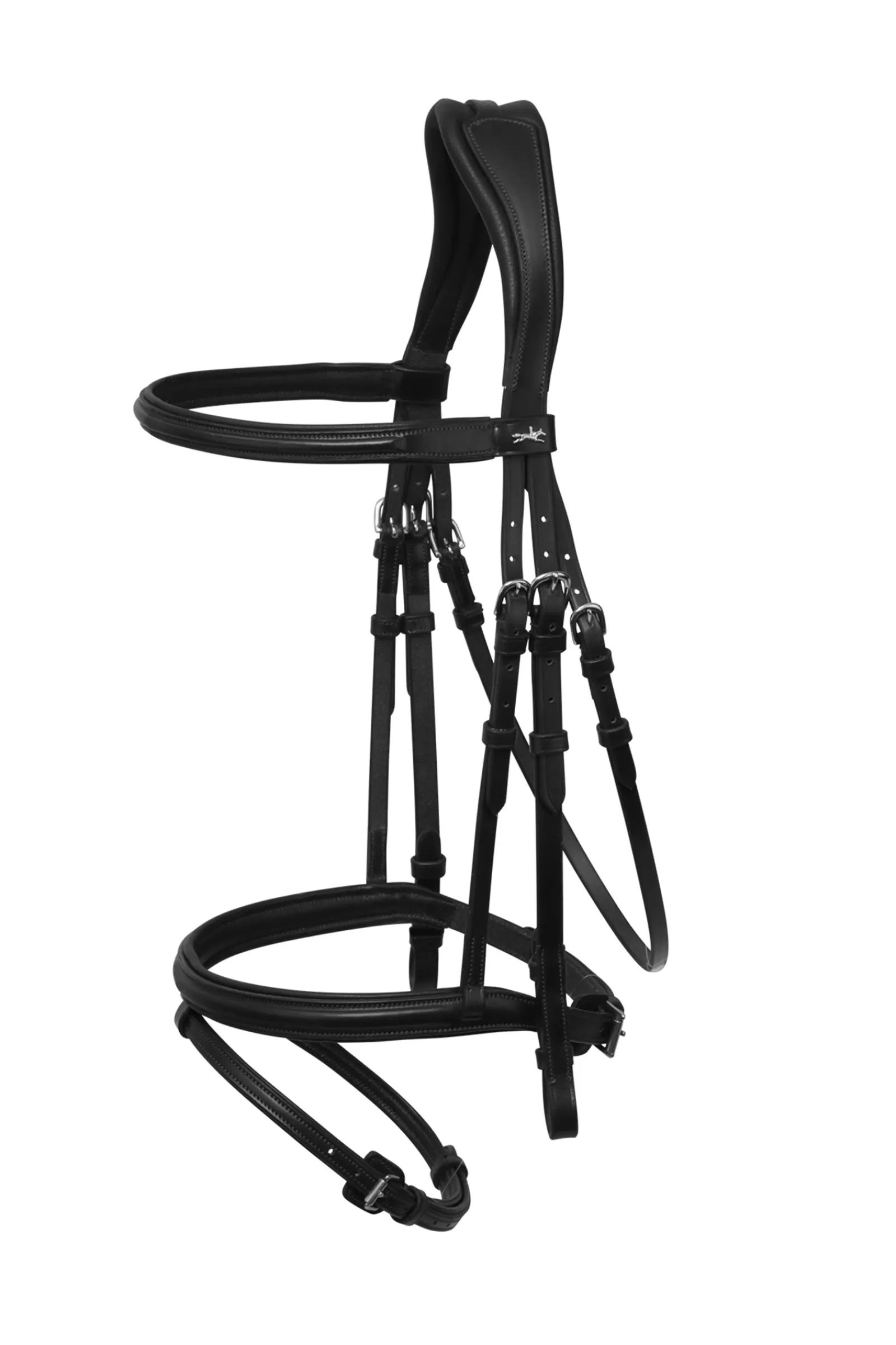 schockemohle Cape Town Select Bridle Black/Silver Flash Sale