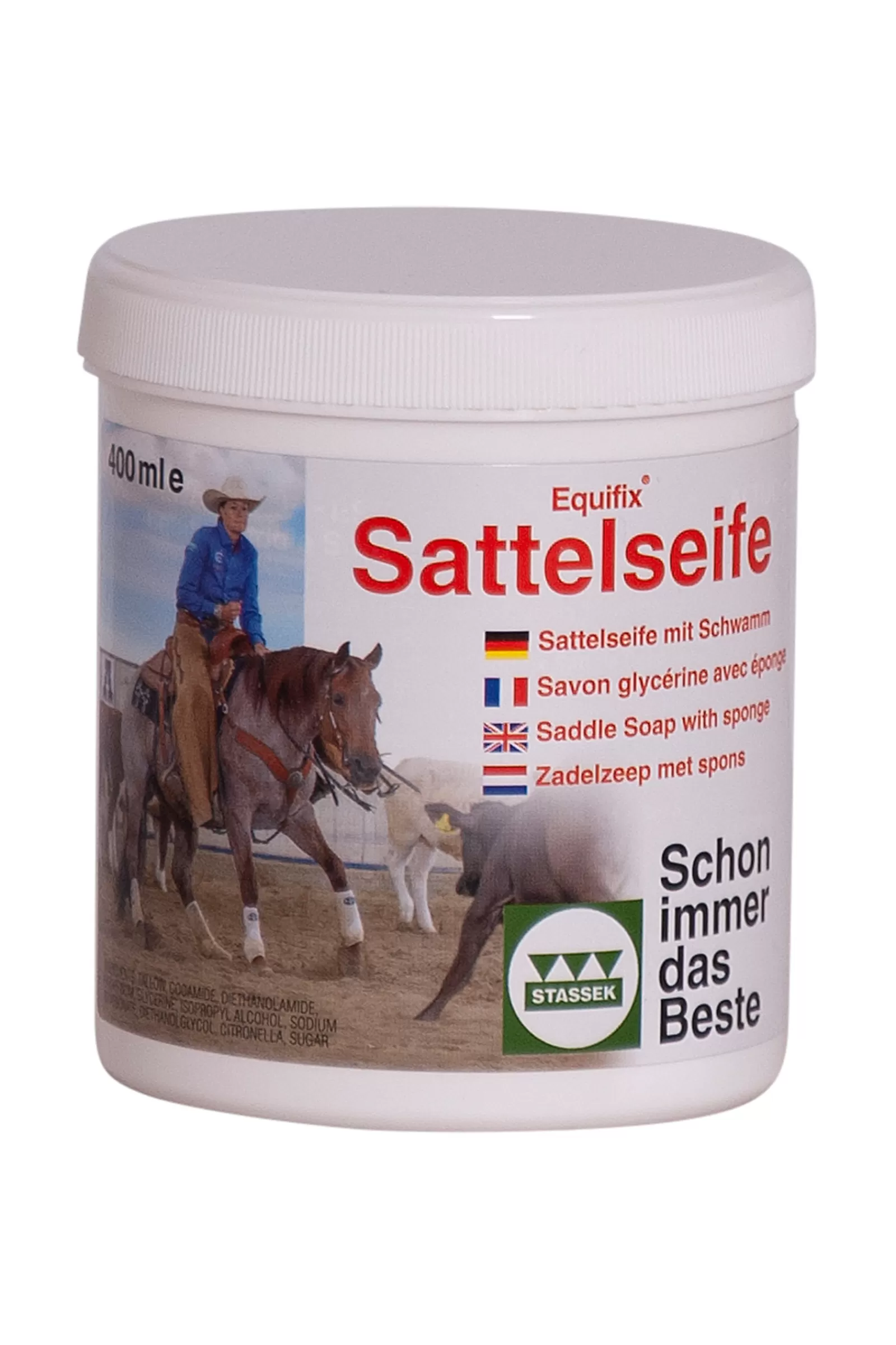 stassek Equifix Satulasaippua, 400 Ml Or/B Best Sale