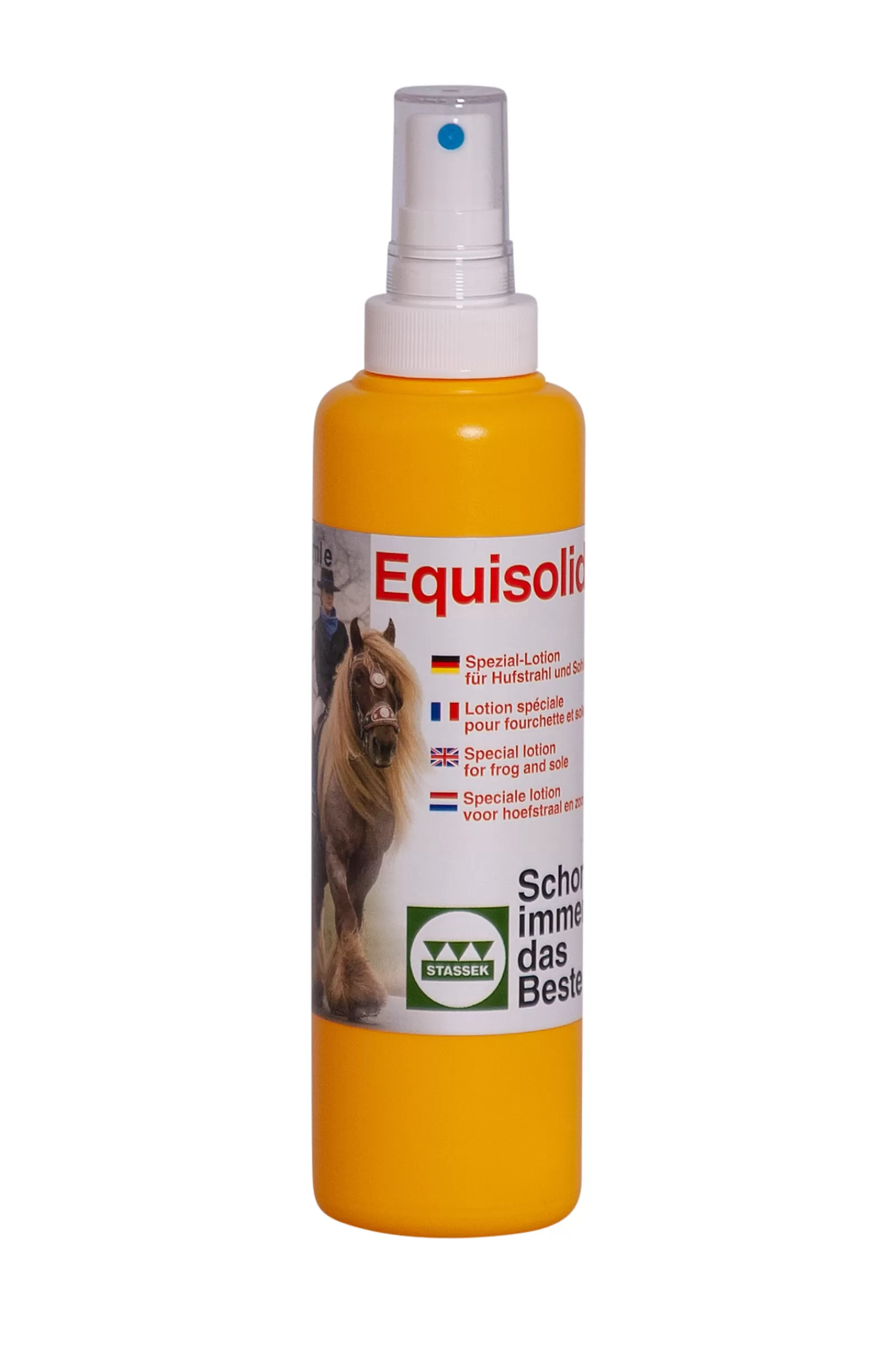 stassek Equisolid Sade- Ja Anturalotion Suihkesuuttimella, 250Ml Yellow/Brown Online