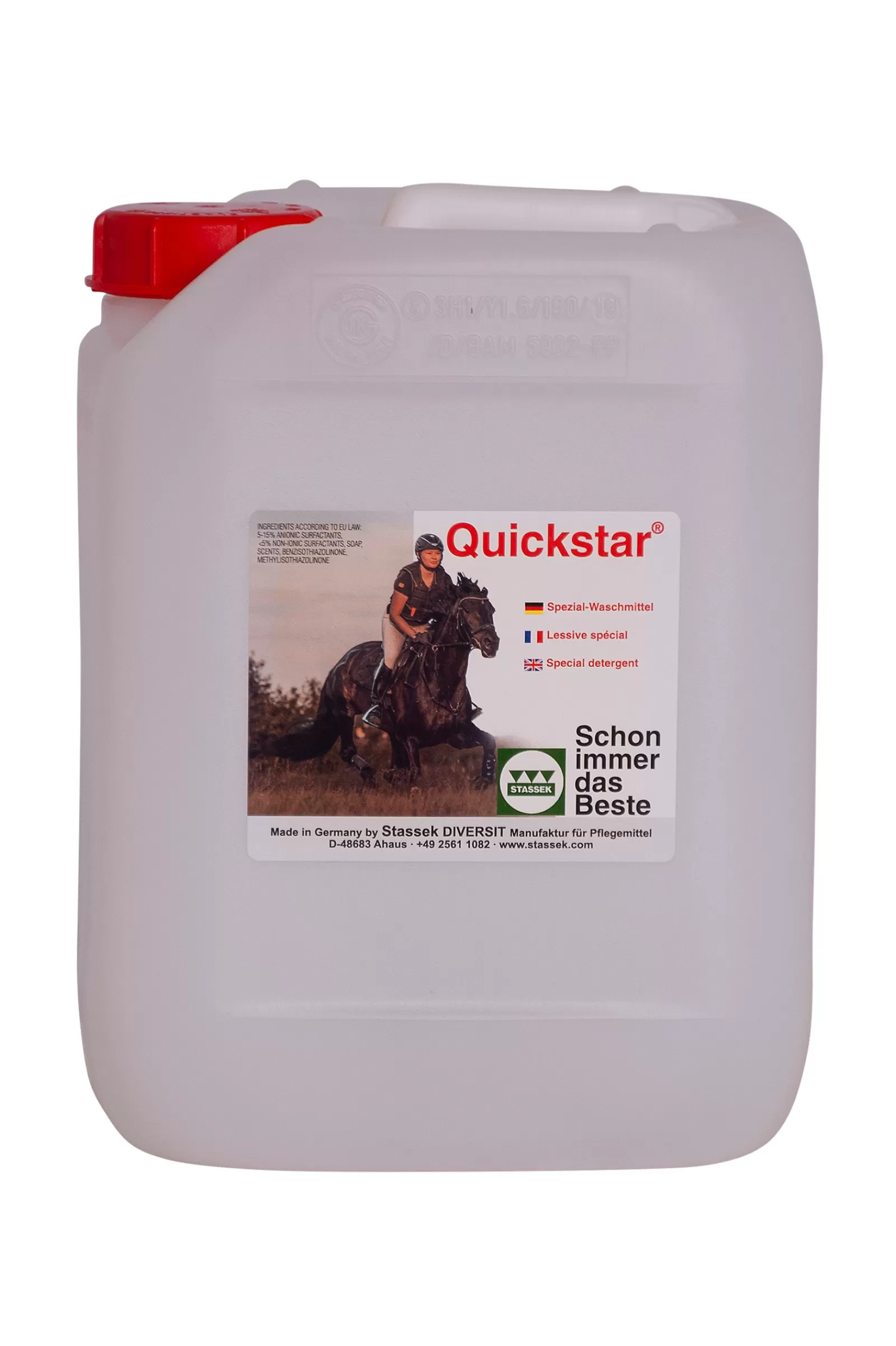 stassek Quickstar Pesuaine Nahalle Ja Villalle, 2 Litraa Clear Clearance