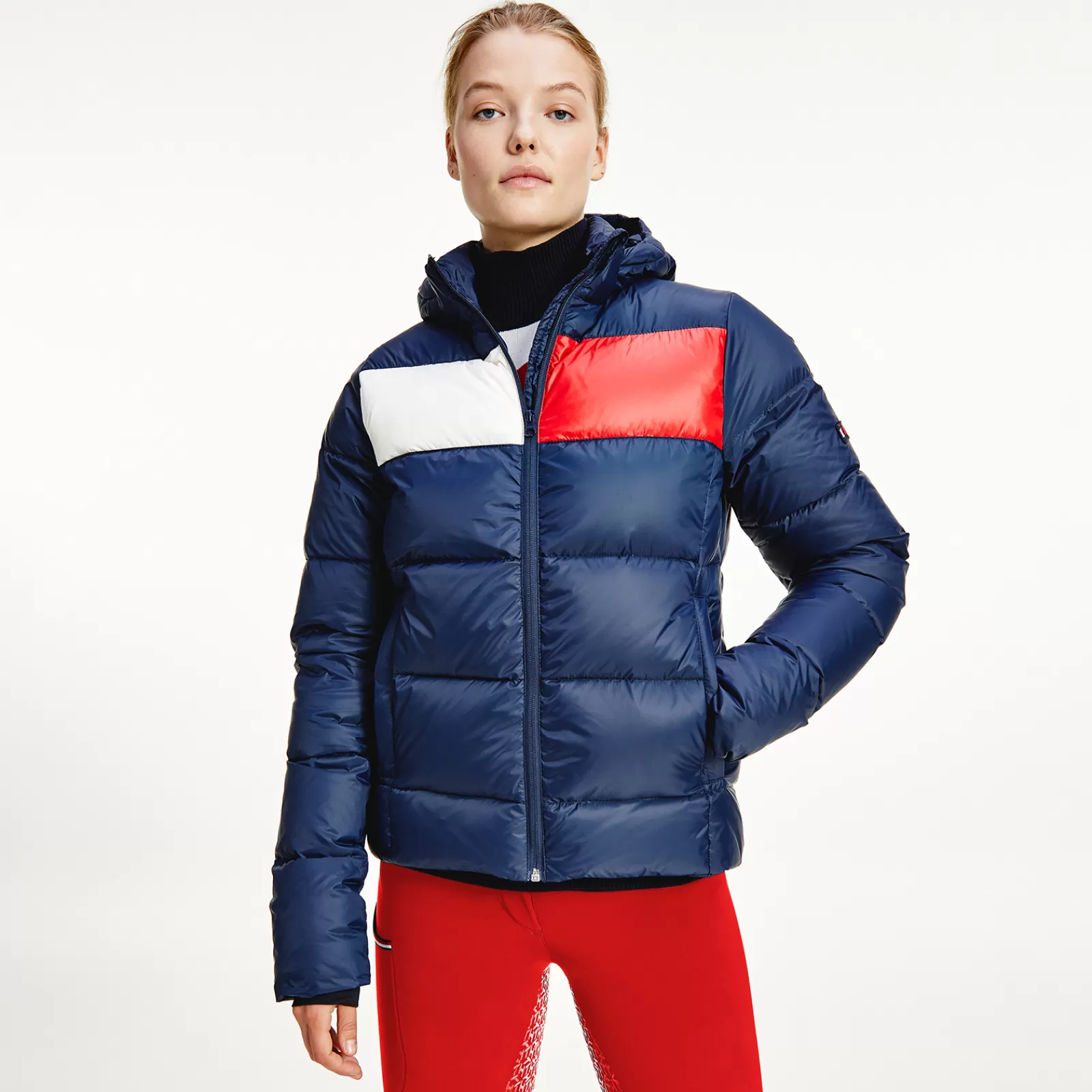 Cheap tommyhilfigerequestrian Tommy Hilfiger Equestrian Re-Down Naisten Talvitakki Db/Ab