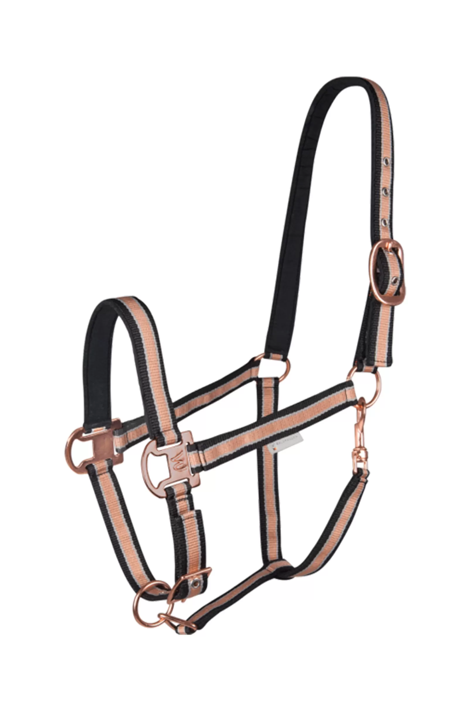 waldhausen Shine Halter Black/Rose Gold Best Sale