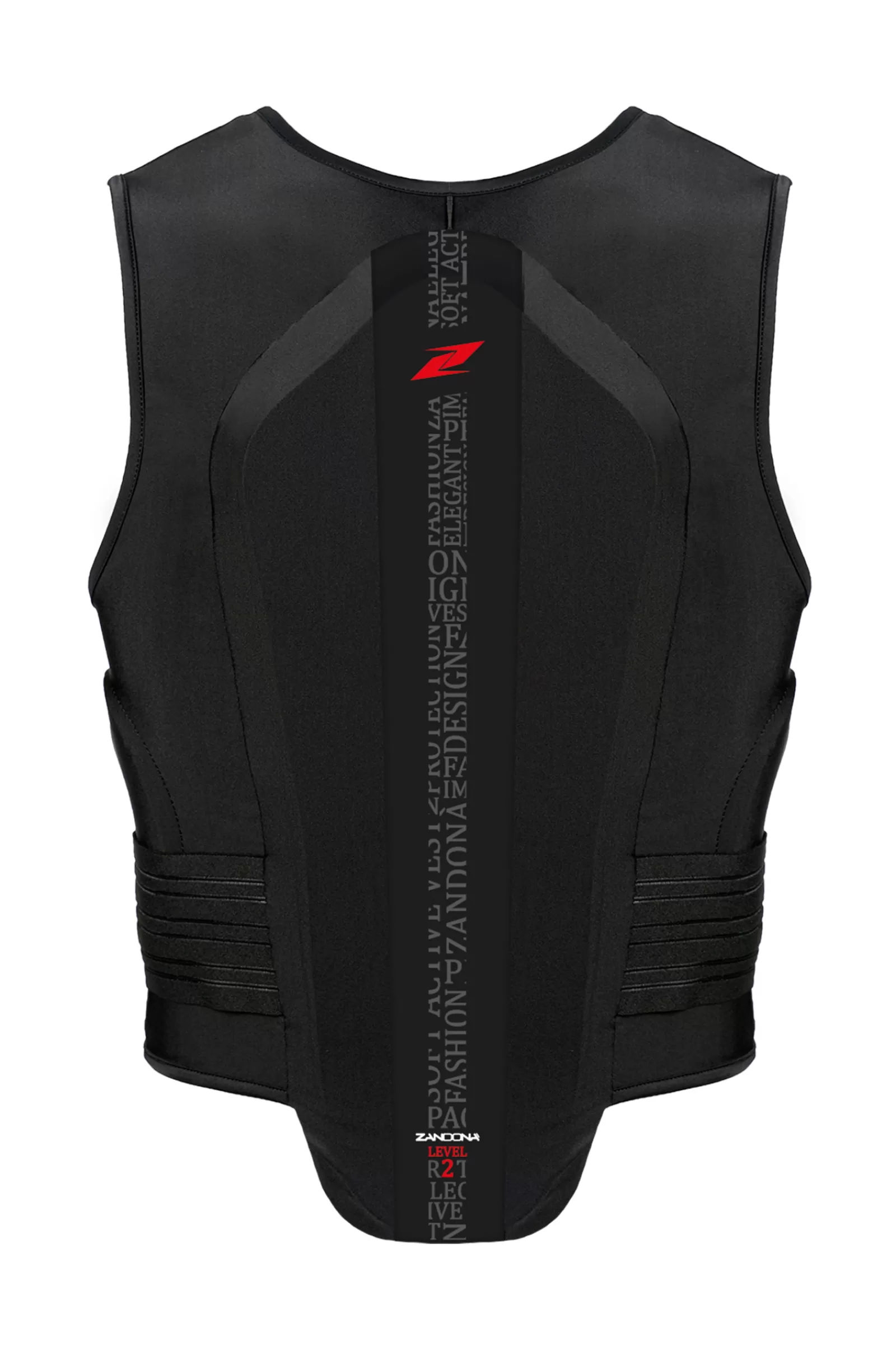 Hot zandona Soft Vest Pro X6 (158-167 Cm) Turvaliivi Selkapanssarilla Black